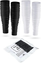 2 Pairs Calf Compression Sleeves Men Football Leg Sleeve Elastic Soccer Sleeves