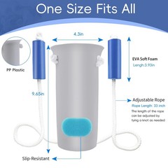 Sock Aid, Aid Device for Seniors, Helpers to Put on Your Socks Grey