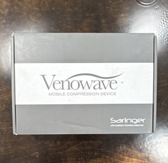 Venowave VW5-10 Mobile Leg Compression Device Set of 2 Silver/Black