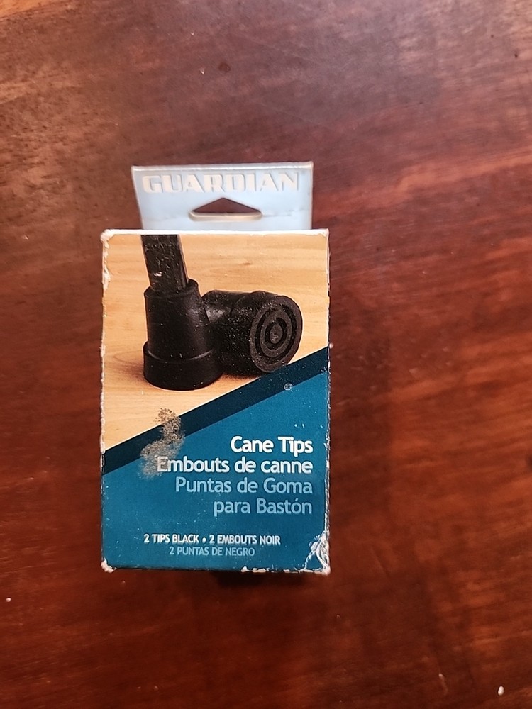 Heavy Duty Rubber Tip Reinforced With Metal Insert.