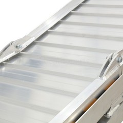 6FT Folding Aluminum Wheelchair Ramp Mobility Ramp 600 lbs Non-Slip