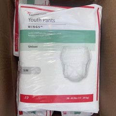 CardinalHealth Youth Pants, Unisex, Small/Med 38-65 lbs. Lot of 4