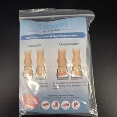 Svowin Adjustable Supination Overpronation Heel Wedge Inserts Medial Lateral New