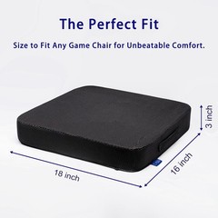 Ifoam Gel Infused Memory Foam Layer Wheelchair Cushion – Seat Cushion for Whe…
