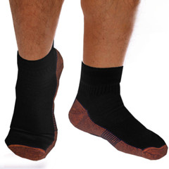 1 Pairs Men Women Compression Gym Relief Ankle Support Brace Foot Sleeve Socks