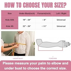 Kids Arm Sling Shoulder Immobilizer for Arm,Wrist,Elbow Injury XX-Small Pink