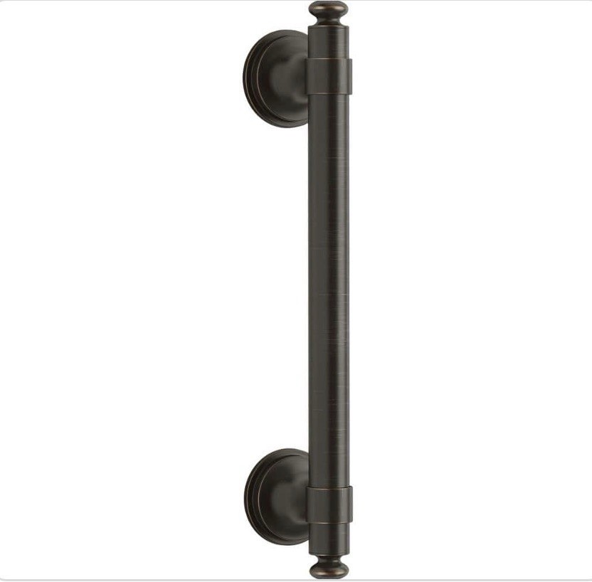 KOHLER Carmichael R27234-2BZ 9″ Grab Bar in Oil-Rubbed Bronze