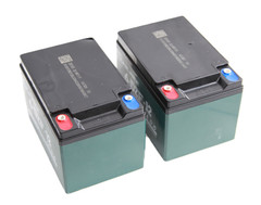 2pcs 6-DZF-12 6-DZM-12 12V 12Ah Battery Replacement for Mobility Scooter Go Kart