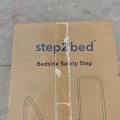 New in Box Step2Health Step2Bed Bedside Safety Step ~ NEW
