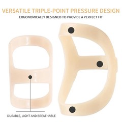 Oval Finger Splints, 5PCS Oval Trigger Finger Splint for Size 6,7,8,9,10..