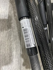 KMINA Foldable Forearm Crutches of Carbon Fiber (x2 Units), Open Cuff