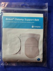 Brava Ostomy Support Belt X-Large 37 to 42 Inch Waist White
