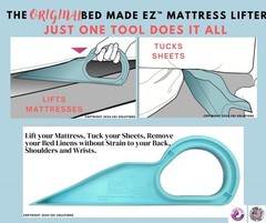 Ergonomic Mattress Lifter for Easy Sheet Removal – Lightweight & Patented