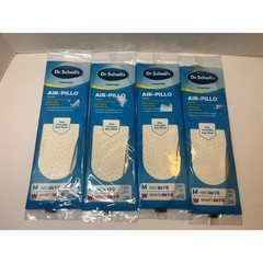 4 Pack – Dr Scholls Air-Pillo Comfort Insoles Trim to Fit Mens 7-13 Womens 5-10