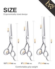 Lunwenksc Hair Cutting Scissors Professionalundergoes Rigorous 238-Step