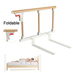 Bed Rails for Elderly Adults Assist Safety Handle Bed Railing Grab Bar Folding