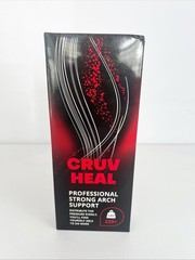 CruvHeal Professional Strong Arch Support Size XS Insoles Plantar Fasciltis