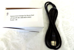 Replacement Charger for Bruno Stair Lift Stairlift SRE-3000 BCR-24022 2401 2401A