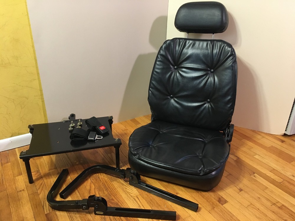 **SHOPRIDER WIZZ 888WNL WHEELCHAIR SEAT ASSEMBLY w/SEAT BELT ARM FRAME HEADREST