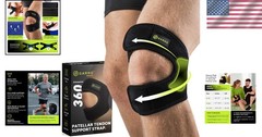 Adjustable Knee Brace for Patellar Tendonitis & Meniscus Tear Relief