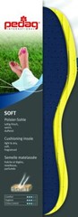 Pedag Soft 104 comfort insole, latex foam absorbs shock, hygienic and washable