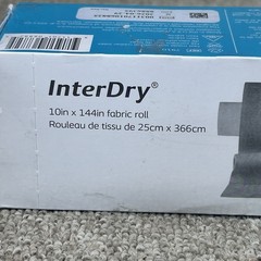 Coloplast InterDry 7910 Moisture Wicking Fabric 10”x144” 1 Roll Sealed
