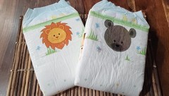 Adult Diaper Size Large 2-Pack Sample – Plastic Backed PE [Tykables]