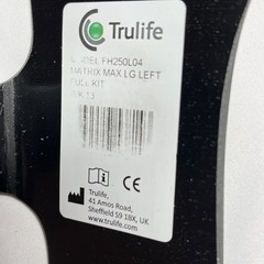 Trulife Matrix Max Large Left Full Kit FH250L04 EUC