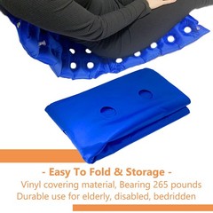 MENURSY Bedridden Inflatable Seat Cushion Anti-Bedsore Wheelchair Air Seat Pa…