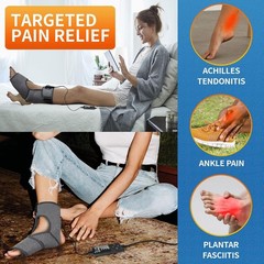 Ankle Heating Pad for Achilles Tendonitis and Plantar Fasciitis Relief, Heate…