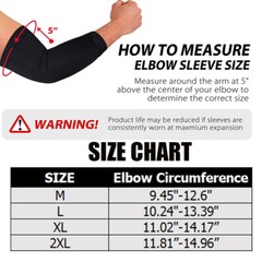 Hot Elbow Support Brace Compression Sleeve Copper Joint Arthritis Arm Sports