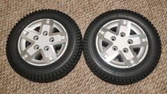 Quantum Q6 Edge 3/HD/4Front/Stretto/Jazzy J600ES/ Pair Drive Wheels Tires 3.00-8