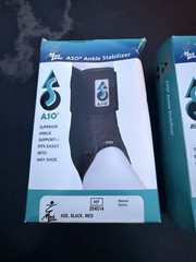 Med Spec 264014 Medium Size ASO Ankle Stabilizer – Black