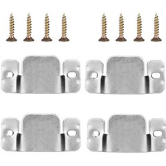 Mudder 4 Pieces Universal Sectional Sofa 3.86 x 1.81 Inches, Screw