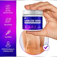 Pharmapulse Leg Comfort Cream – Cooling, Moisturizing, Collagen, 2oz