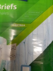 FitRight Optifit Briefs Diapers Lg Adult Underwear 56-64In.“ 19 pack Adult Unde