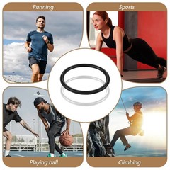 Cobee 6Pcs Patella Band, Patellar Tendon Support Strap, Basketball Knee Bands Ba