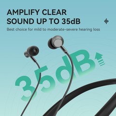 Rechargeable Bluetooth Hearing Aids for Seniors & Adults – Enhanced Sound Qualit