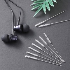 Hearing Aid Cleaning Tool Vent Tube Brush for Clean Small Holes or Pipes