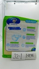 Jindalai Adult Diapers Tabs Heavy Absorbency Leak Protection Disposable 10 Count