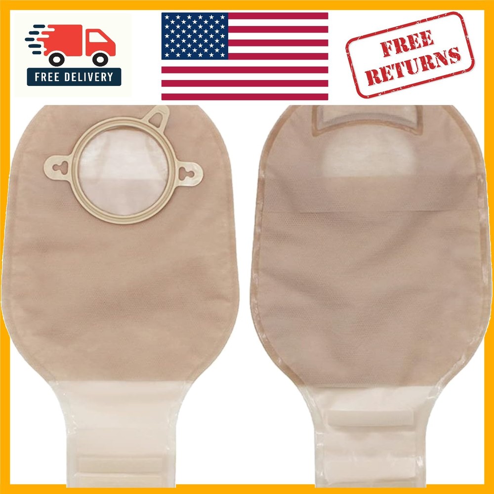 Comfortable 10 PCS Ileostomy Supplies – Non-Woven Bags with Easy Clean Design