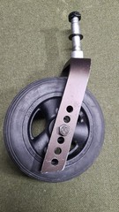 Caster Wheel & Forks Assy for Ki Mobility Focus CR Tilt in Space Wheelchair Used