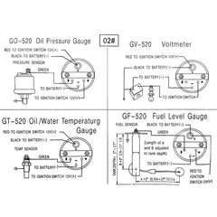 Chrome 3 in1 Triple Auto Gauge Meter Kit 52mm (8-16V Volt Meter +10… Fast Ship