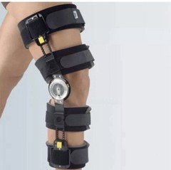 VertaLoc MAX OA Knee Brace for Stabilization, Adjustable, One Size, Black