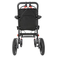 Medical Super Light Foldable Wheeled Transport Chair with Carry Bag 100KG