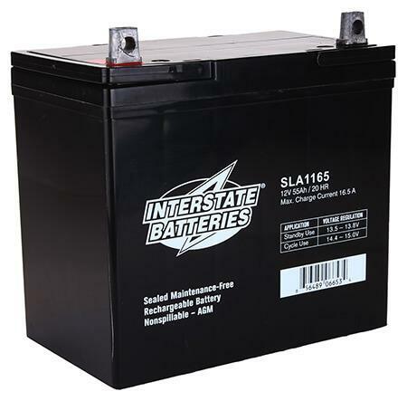 12V 55Ah Deep Cycle Battery for Mobility Scooters