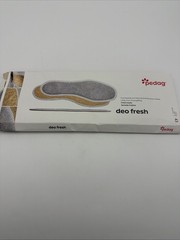 Pedag Deo Fresh 106 comfort insole, cotton terry fibers Size 10 Men’s
