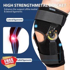 Nvorliy Knee Brace ROM Large No Shoulder Strap