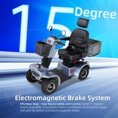 All Terrain Heavy Duty Mobility Scooter for Seniors 500W 48V/20Ah 330lb 31 miles