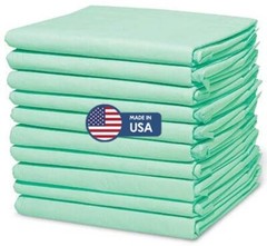 100 30″ X 30″ Quilted Super Absorbent Thick Disposable Bed Pads Underpads Chux